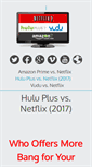 Mobile Screenshot of huluvsnetflix.org